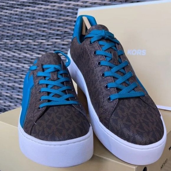 Michael Kors Poppy Lace Up MK Sig Small WMNS - Picture 9 of 16